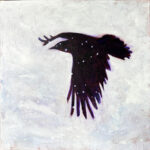 crow on snow lll